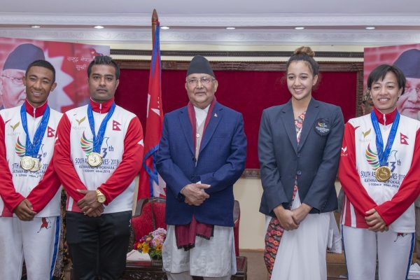 सागका विजेता खेलाडीले पाए सरकारी पुस्कार : ‘म्यासेज आउदा पनि पत्यार नै लागेन्’